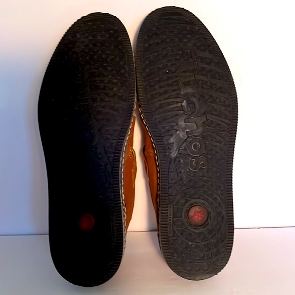 FLUCHOS Men's Brown Leather Strap‎ Casual Shoes MADE IN SPAIN Mens 10 (43) - Picture 6 of 8